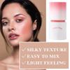 Cream Blush Stick with Brush and Makeup Sponge,Waterproof Multi Cream Makeup Stick,Lightweight,Long-lasting,2 in 1 Multi Blush for Cheeks & Lip Tint & Eyeshadow N view 3