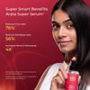 Aarata Super Serum For Dry & Frizzy Hair | 76% Frizz Reduction | 56% Breakage Reduction | Luxurious Shine | Prevents Split Ends | Powered By JD Jojoba Hair Complex | Hair Serum For Women & Men |100ml view 2