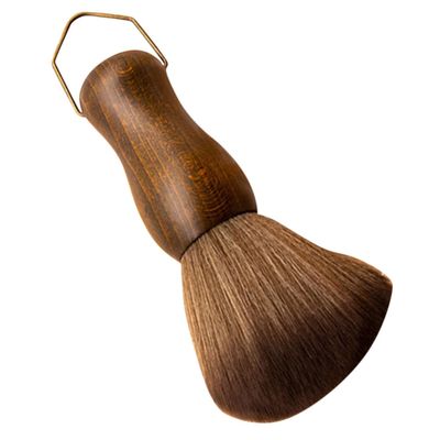 CALLARON Professional Styling Brush Hair Cutting Hair Scrubber Soft Bristles Neck Duster