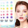 156pcs pimple patches for faceHolographic Cute Acne Patches -Hydrocolloid Star Pimple PatchesLaser light is colorful Used to cover acne and blemishes view 4