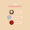 Strawberry Lip Scrub Exfoliates, Reduces Dryness, with Natural Strawberry Extract, almond oil,avocado, Plumpy Attractive Moisturized Lips, for Women & Men 16gm view 3