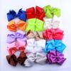 14CM Fashion Large Grosgrain Ribbon Bow For Hair Clips Bowknot Pinwheel Bows For Headband Hair Accessories (10Pcs White, With No Clip) view 3