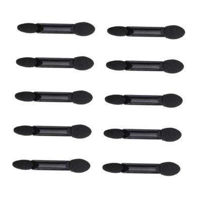 Didiseaon 10pcs Disposable Eyeshadow Brush Dual Sided Sponge Brush for Matte Shadows