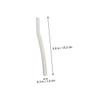 CALLARON 12pcs Straw Eyebrow Shaver for Women Face Hair Removal Tool Dermaplane Razor Straw Brow Razor Gentle Skin view 2