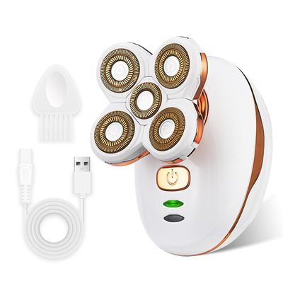 Electric Lady Razors, Woman Shaver,Rechargeable Trimmer with Detachable Head, Lady Waterproof Razors for Leg Face Lips Body, Female Cordless Bikini Trimmer
