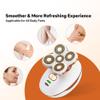 Electric Lady Razors, Woman Shaver,Rechargeable Trimmer with Detachable Head, Lady Waterproof Razors for Leg Face Lips Body, Female Cordless Bikini Trimmer view 4