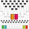 Mini Liquor Bottles (50-Piece Set), 1.7Oz / 50Ml Empty Bottles with Aluminum Lids & 20 Funnels, Perfect for Weddings & Parties view 1