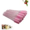 WRITWAA 100pcs Portable Easy to Use Disposable Eyelash Brush Lash Applicator Makeup Makeup Brushes Eye Lash Pink view 3