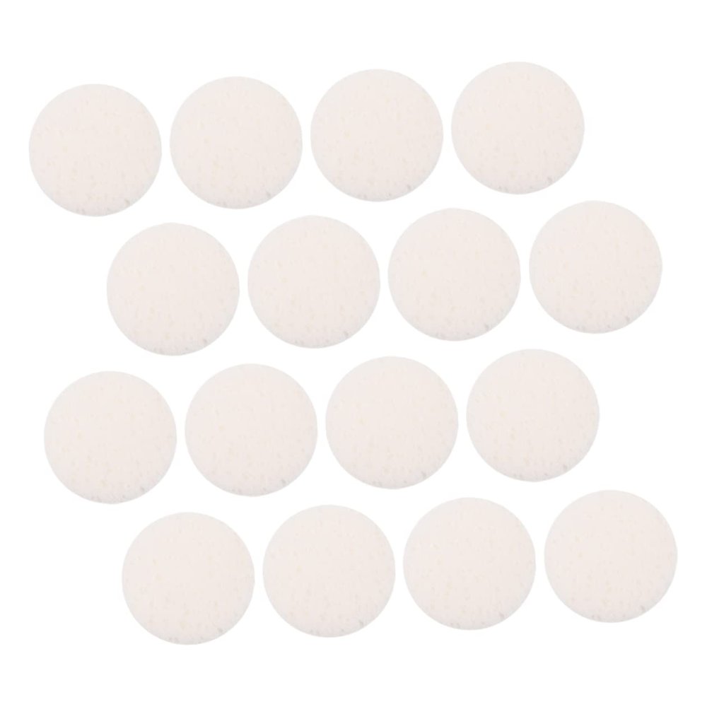 SAFIGLE 40pcs Makeup Sponges Wedges Simple Rounded Makeup Pad Comfortable Cosmetics Face Washing Puff