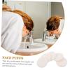 SAFIGLE 40pcs Makeup Sponges Wedges Simple Rounded Makeup Pad Comfortable Cosmetics Face Washing Puff view 4