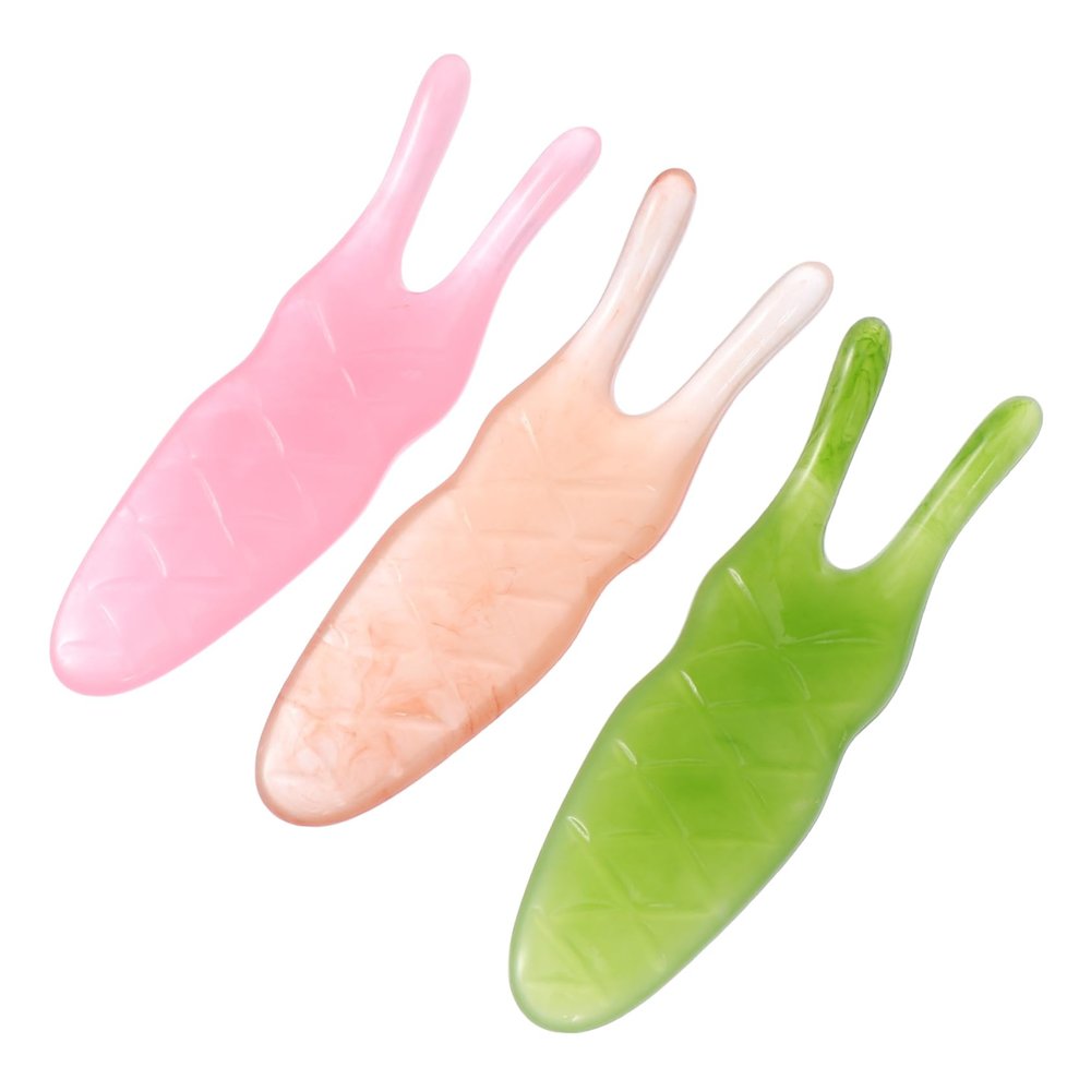 Happyyami 3pcs Facial Roller Massager Body Massager Tool Nose Corrector Shaper Portable
