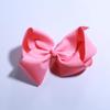 14CM Fashion Large Grosgrain Ribbon Bow For Hair Clips Bowknot Pinwheel Bows For Headband Hair Accessories (10Pcs Pink, With No Clip) view 1