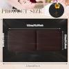 CroBlissful 87 x 79 Inch Wax Mat for Esthetician Bed Reusable Massage Bed Cover Waterproof PVC Wax Pad Cover for Massage Table Oilproof Waxing Table Sheet for Spa Tattoo Beauty Grafting (Black) view 2