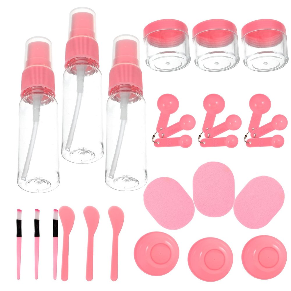 Didiseaon Diy Mask Tools Kit 27 Pcs Facial Mask Tool Set Includes Bowl Sticks for Women Girls