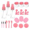 Didiseaon Diy Mask Tools Kit 27 Pcs Facial Mask Tool Set Includes Bowl Sticks for Women Girls view 1