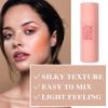 Cream Blush Stick with Brush and Makeup Sponge,Waterproof Multi Cream Makeup Stick,Lightweight,Long-lasting,2 in 1 Multi Blush for Cheeks & Lip Tint & Eyeshadow P view 3