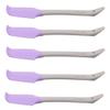 Beatifufu 5pcs Reusable Hard Wax Scraper Makeup Brush Hand Foot Care Spatula Set for Beauty view 1