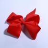10Pcs Large Grosgrain Ribbon Hair Bows, 14cm, Hair Clips and Headband Accessories (10Pcs Blue, With Clip) view 4