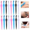 Baluue 24pcs Stainless Steel Eyebrow Razor Trimmer Facial Shaver for Travel Home Use view 2