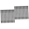 KESYOO 100pcs Hair Curling Strips Perm Rods for Hair Styling Random Colors Easy to Use for Home and Salon Use view 1