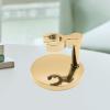 Fhtdhm Portable Shaving Stand Stainless Steel Holder for Countertop, Gold view 3
