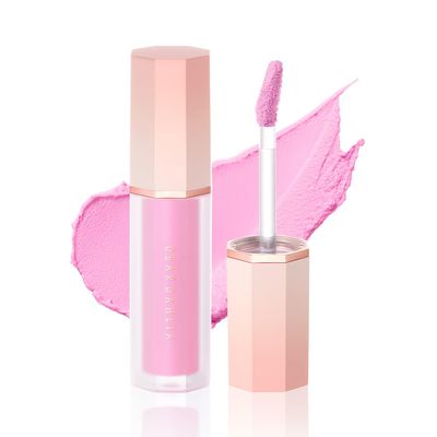 DEARDAHLIA Petal Blur Cream Blush (Joy) - Soft-Blur Vegan Blush with Lightweight, Cloud Melting Texture, High-Pigment, Long-Lasting, Buildable, Cream to Powder Finish. Sensitive Skin Friendly. 4g