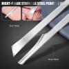 7-Piece Ingrown Toenail Treatment Set, Professional Stainless Steel Ingrown Toenail Removal Kit, Toenail Clippers for Thick Toenails, Pedicure Tools for Feet, Nail Clippers for Thick and Ingrown Nails view 4