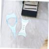 SAFIGLE 2pcs Eyelash Aid Comb Brush Makeup Applicator Template Eyeliner Stencil Tool Eyelash Brush for Daily Professional Makeup view 2