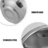 BCOATH Stainless Steel Shaving Soap Bowl Mug Double Layer Insulation Essential Shaving Accessories for Men Travel-Friendly for Soap and Brush Storage view 3