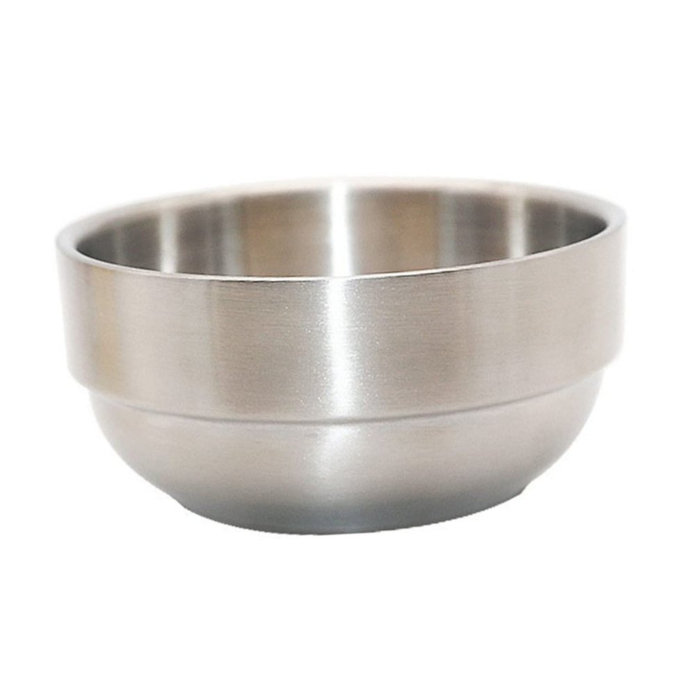 CALLARON Stainless Steel Beard Shaving Cup Foaming Bowl 1 Piece Men's Hair Shaving Mug and Soap for Sensitive Skin
