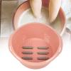 ChuYiElegance Foot Bath Basin with Massage Features for Spa Experience at Home, Pink view 3