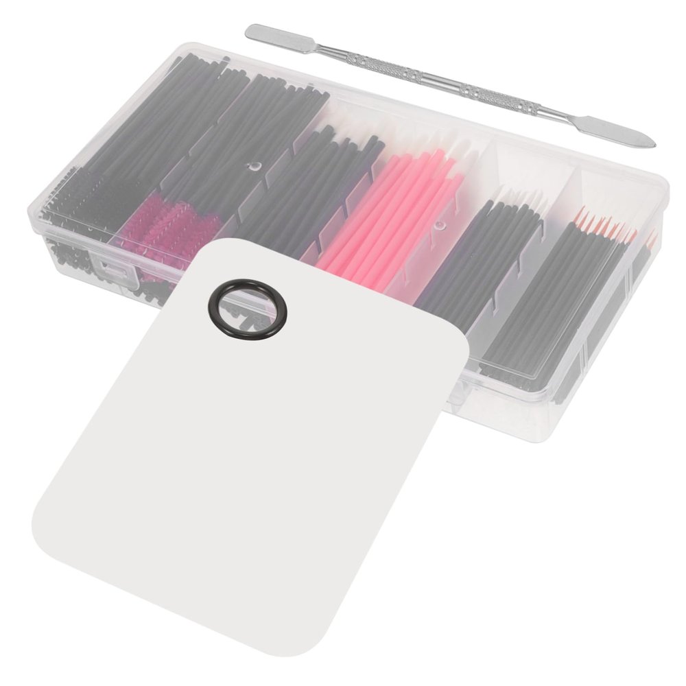 Ipetboom 1set Portable Makeup Applicators Eyelash Brush Lip Brush and Mascara Wands Travel-friendly Cosmetic Tools for Eye Makeup and Lash Care