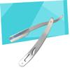 Ipetboom Pro Mens Shaving Manual Razor Stainless Steel Face Razor Barber Shop Tool for Beard Sideburns Fine Hair view 3