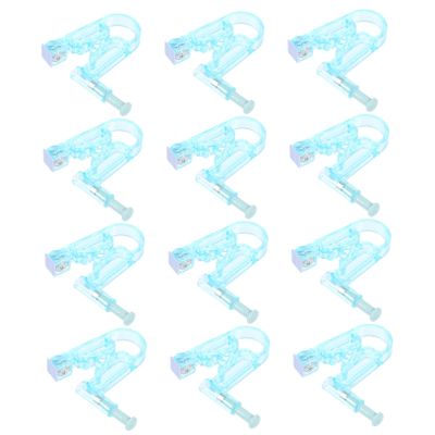 CALLARON 12pcs Ear Piercing Tool Safe Ear Studs Piercer Kit for Professional Home Use