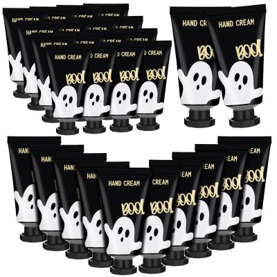 Heigble 48 Sets Halloween Ghost Hand Cream Gifts Bulk Halloween Hand Cream Travel Lotion Mini Size Baby Shower Party Gifts Favors Ghost Birthday Christmas Party Supplies for Guest
