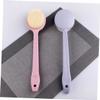 CALLARON Shower Brush Long Handle Body Brush Back Scrubber Body Exfoliating Tool Portable Bath Supply for Back Cleaning view 3
