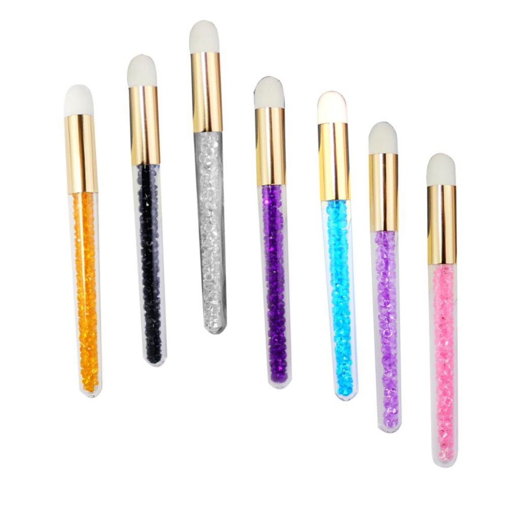 CALLARON 7pcs Nose and Face Deep Cleaning Brush for Lash Extensions Cleansing Tools Light Gentle Blackhead and Makeup