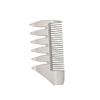 CALLARON Mens Comb Dual Sided Beard Comb Brush Grooming Beard Brush for Men Unbreakable Zinc Alloy Material view 1