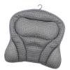 Bath Cushion Pad, Spa Headrest Pillow, Non Slip Suction Support, Breathable Mesh Texture, 1pc White, Great for Adult Relaxation in Bathroom Tub or Outdoor Garden Soaking view 1