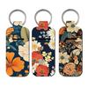 Caiqicome Chapstick Holder KeyChain Potable Lip Balm Holder Chapstick Lip Balm Holder Key Chain with Clip Lip Gloss Holders Keychain Lip Balm Sleeve Pouch Organizer for Women Girls view 1