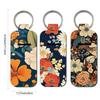 Caiqicome Chapstick Holder KeyChain Potable Lip Balm Holder Chapstick Lip Balm Holder Key Chain with Clip Lip Gloss Holders Keychain Lip Balm Sleeve Pouch Organizer for Women Girls view 2