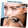 PACKOVE 6pcs Double-ended Eyebrow Brush and Sponge Applicator for Eyelash Makeup Lightweight Durable Design for Makeup Lovers and Professionals Colors view 3