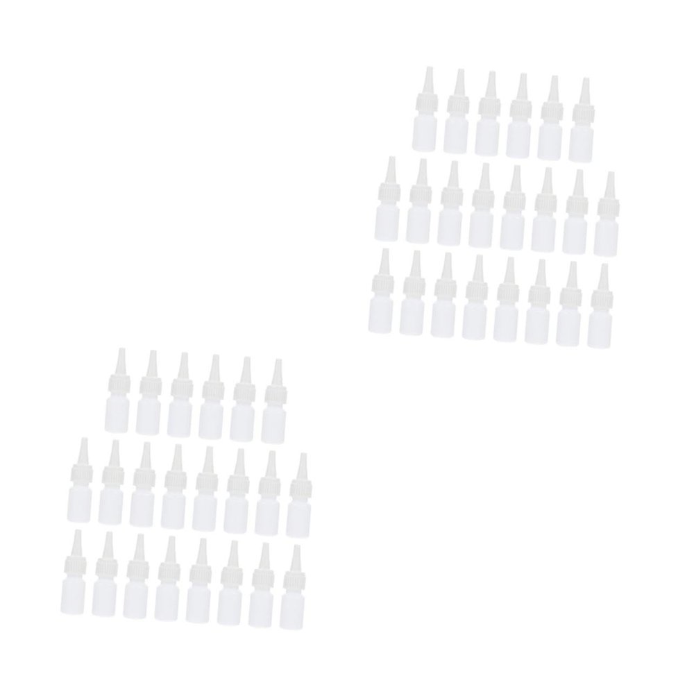 Healifty 44pcs Pipette Bottle Tight Cap Empty Drops Bottle for Liquids Refillable for Travel