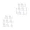 Healifty 44pcs Pipette Bottle Tight Cap Empty Drops Bottle for Liquids Refillable for Travel view 1
