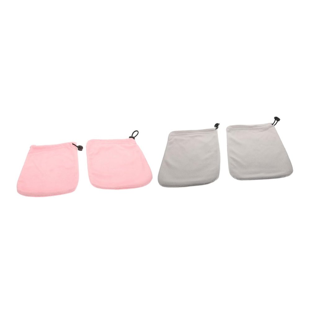 IWOWHERO 2pairs Paraffin Wax Gloves Moisturizing Mitts Gloves for Hand Moisturizing