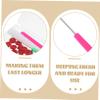 Ciieeo Caulking Cap Set 6 Pack Sealing Caulk Tips Caulk Cap Covers Piercing Needles Glass Accessories Kit view 3