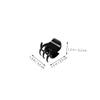 12pcs Black Mini Claw Clips Hair Clamps Strong Hold Large Hair Clips for Women Girls (3.5cm Plastic) view 2