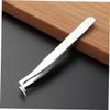 SAFIGLE 3sets Eyelashes Extension Tweezer Ingrown Hair Tweezer for Men Makeup Tools 2pcs*3 view 4