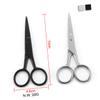 SAFIGLE 2pcs Professional Beard Trimmer Body Hair Scissors Hairdressing Scissors Compact Beard Care Tool for Men Random Color view 2
