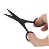 SAFIGLE 2pcs Professional Beard Trimmer Body Hair Scissors Hairdressing Scissors Compact Beard Care Tool for Men Random Color view 3